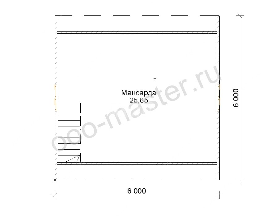 План Мастер-1н 6х6